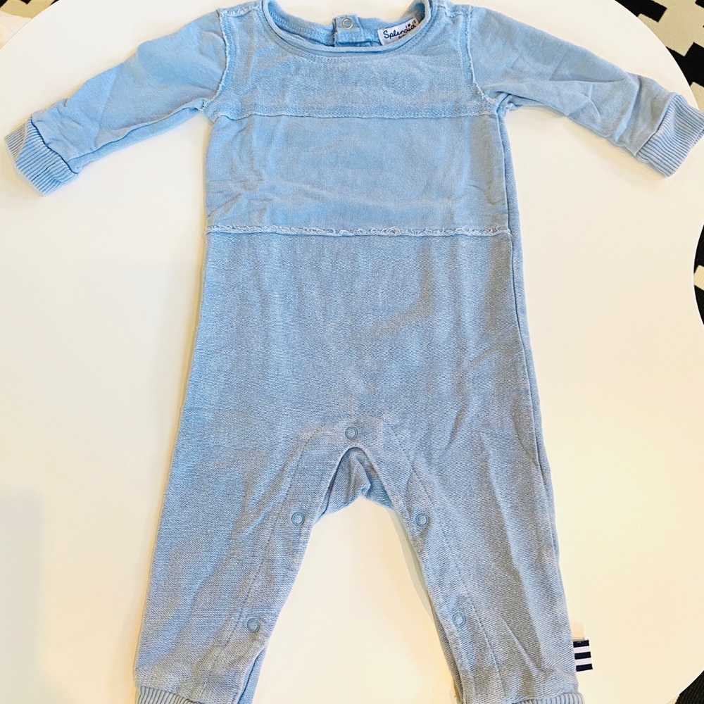 Splendid soft baby blue onesie